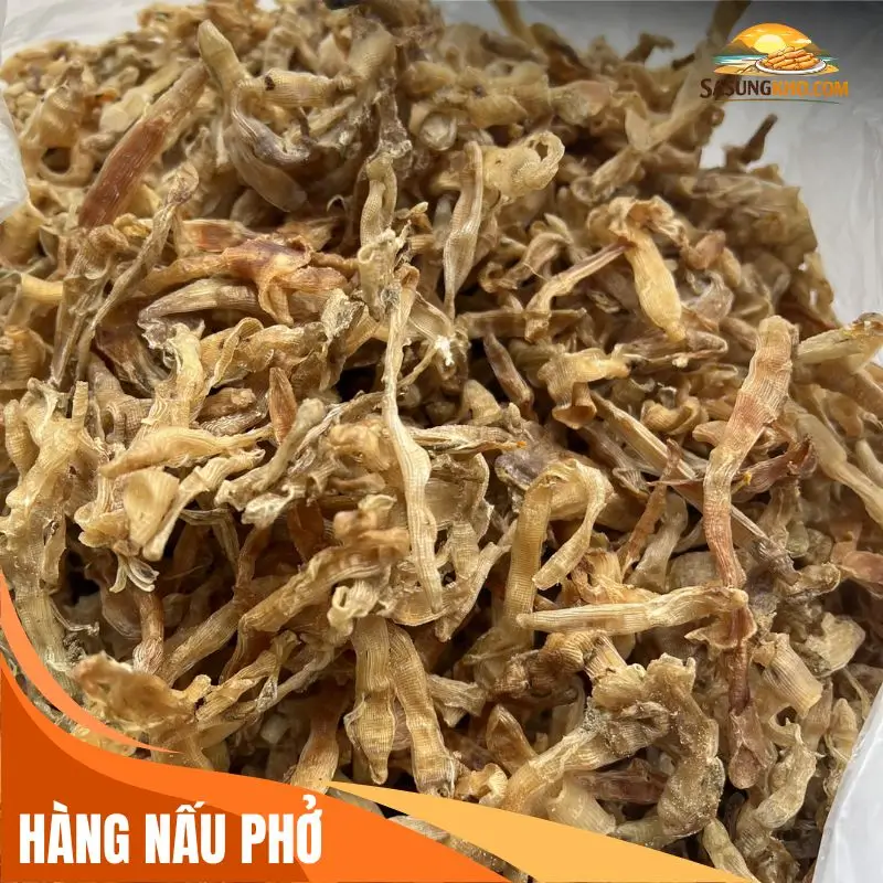 Sá sùng nấu phở (nước lèo) túi 500g, 1kg - Đặc sản Quảng Ninh